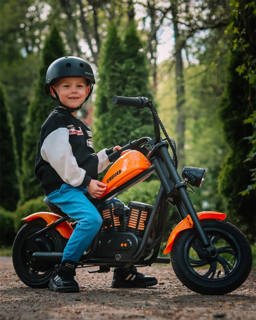 Electric Small Motorcycle with Parental Controls and GPS Tracking