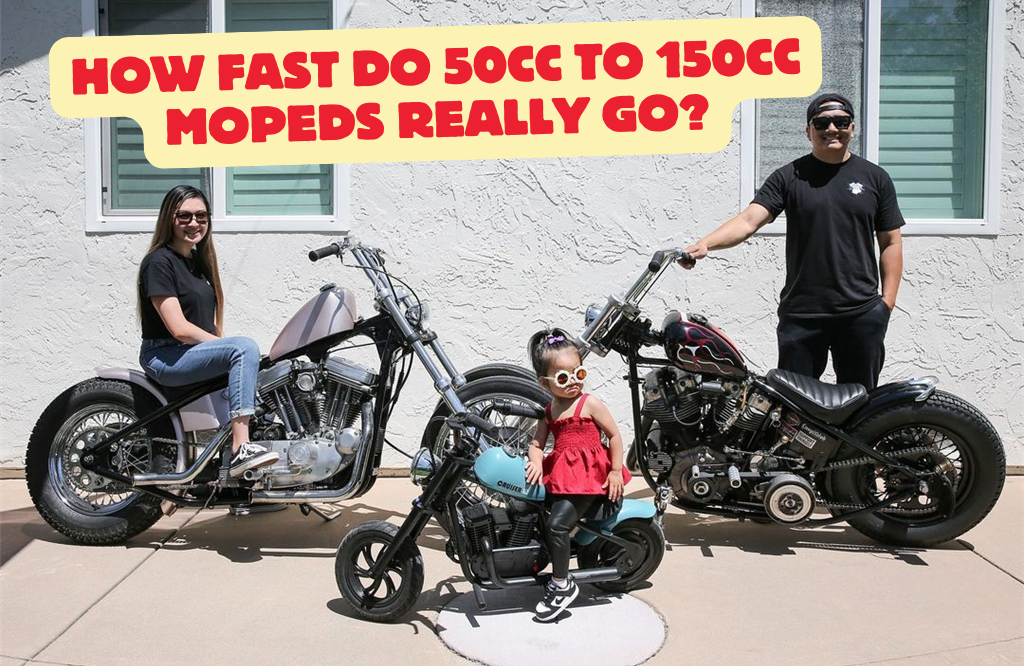 How Fast Do 50cc to 150cc Mopeds Really Go? Find Out! – HYPER GOGO