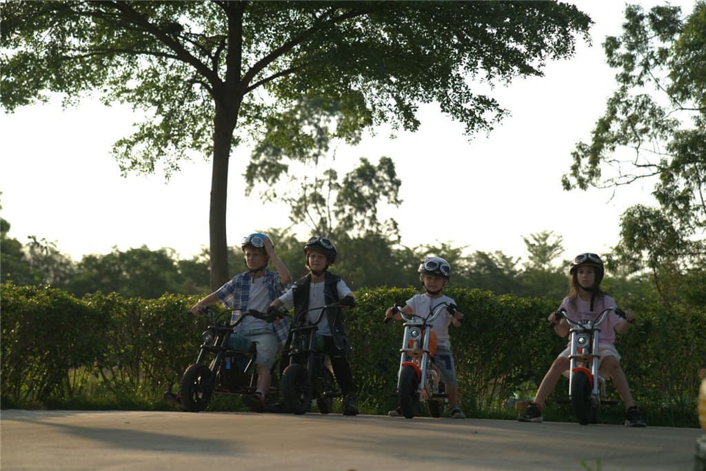 Lights, Camera, Action! Kids' Motorbiking in Film and Television
