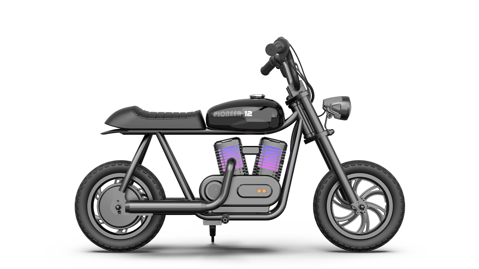 HYPER GOGO Pioneer 12 Plus Kids Electric Motorcycle Ride on Toy