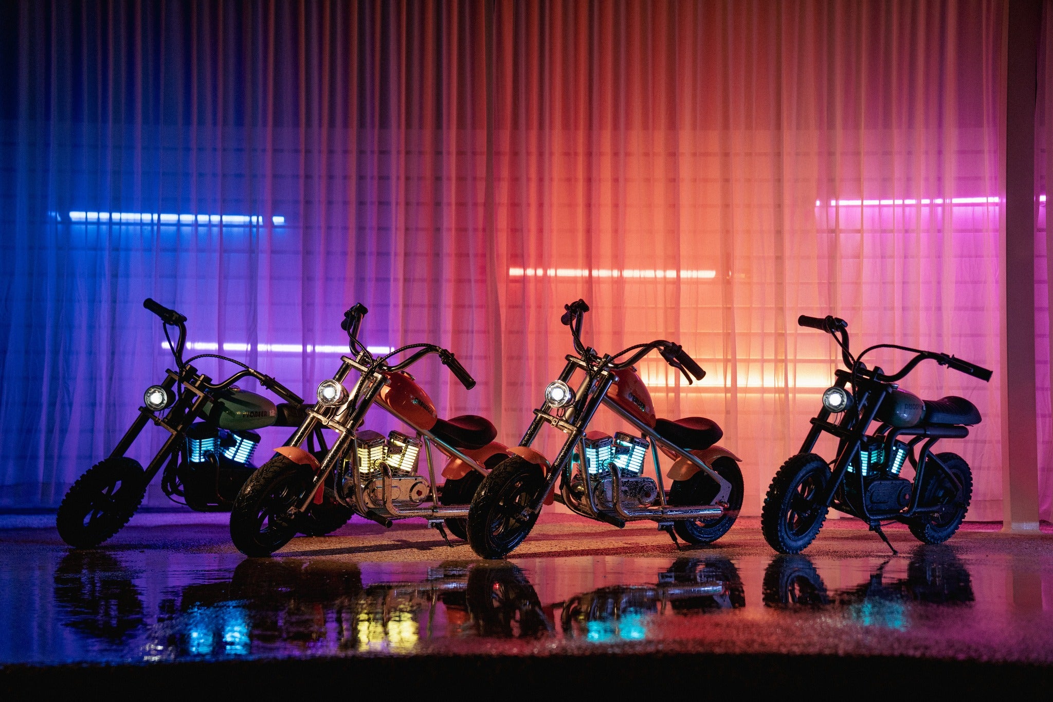 Music Journey With Bluetooth: HYPER GOGO E-motorcycle