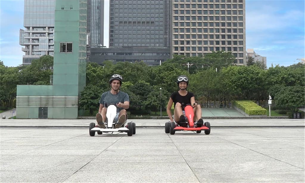 H Racer Maximizing Fun with the Hyper Gogo Go-Kart and H-racer Hoverboards ...
