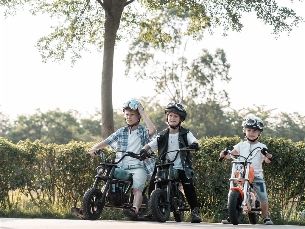 The Thrill of Speed: Kids' Motorcycle Adventures