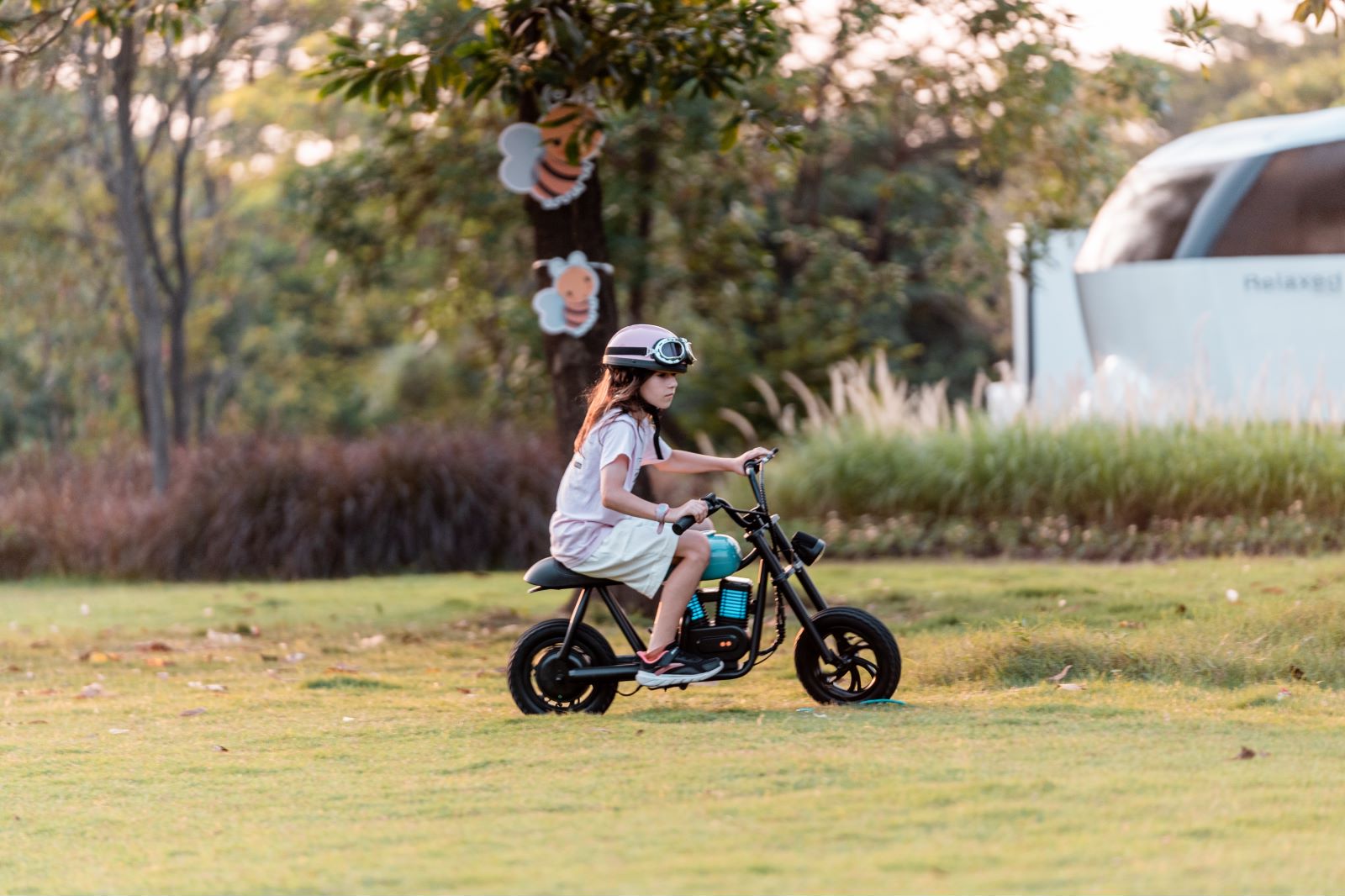 Combining Lightweight Maneuverability With The Retro Chopper Aesthetics Of Modern Children