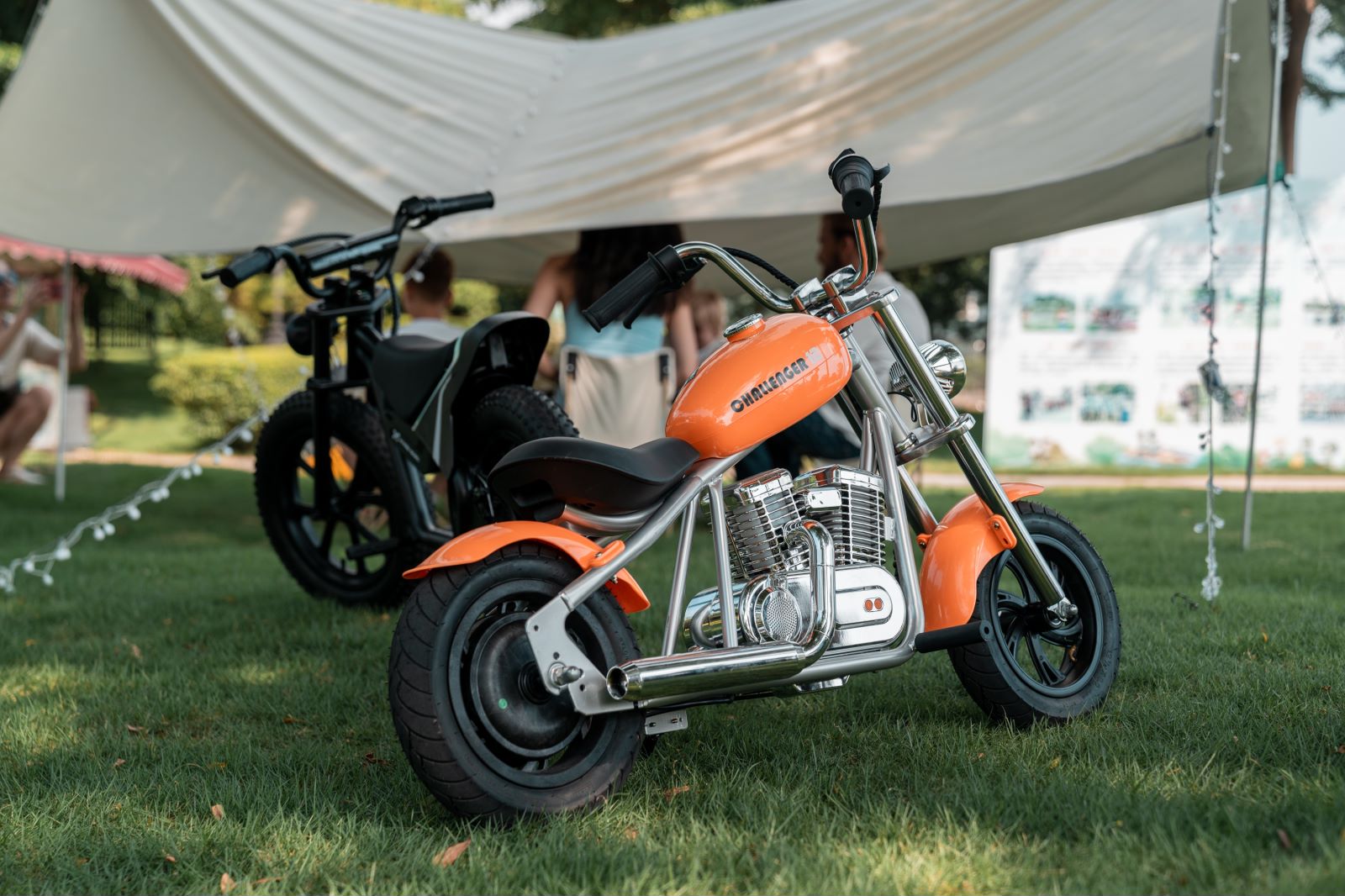 The HYPER GOGO Chopper Style Mini Motorcycle