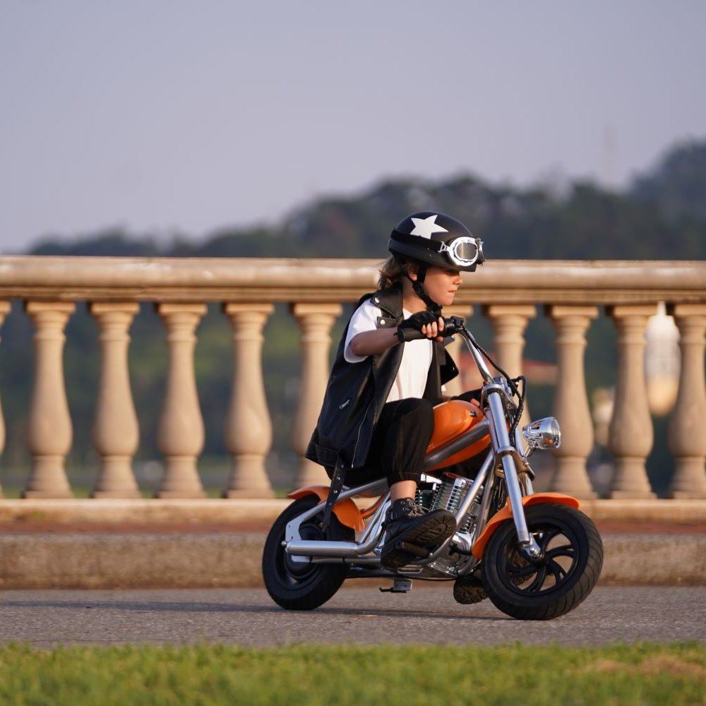 HYPER GOGO - Launches Realistic Chopper-Style Electric Motorcycle for Kids