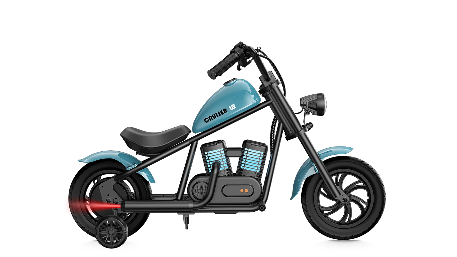 HYPER GOGO Cruiser 12 Plus Premium Junior Chopper E-motorcycle